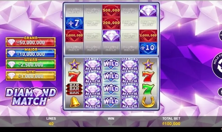 Tham Gia Nổ Hũ Kim Cương U888 Cơ Hội Trúng Thưởng Khủng 2 Giao diện chơi game Nổ Hũ Kim Cương U888